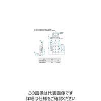 シグマ光機 Z軸アルミステージ(垂直) サイズ65×65mm TADCー653L25ーM6 1個 61-6974-20（直送品）