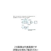 シグマ光機 X軸ブロックステージ サイズ25×25mm TASBー251 1個 61-6972-14（直送品）