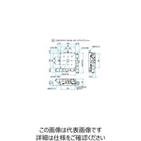 シグマ光機 XY軸アルミクロスローラステージ サイズ100×100mm TAMー1002SR 1個 61-6971-38（直送品）