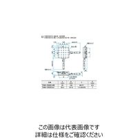 シグマ光機 XY軸アルミクロスローラステージ サイズ120×120mm TAMー1202CUU 1個 61-6971-58（直送品）