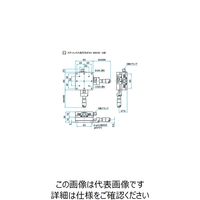 シグマ光機 XY軸アルミステージ サイズ60×60mm TADCー602WC 1個 61-6972-07（直送品）