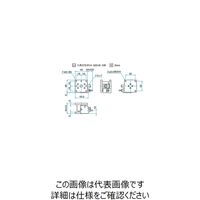 シグマ光機 Z軸フラットスチールステージ サイズ40×40mm TSDー403FP 1個 61-6972-68（直送品）