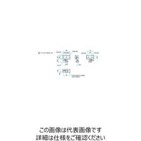 シグマ光機 X軸小型ラックピニオンステージ サイズ25×30mm TARWー25501 1個 61-6972-37（直送品）
