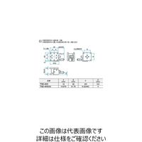 シグマ光機 Z軸フラットスチールステージ サイズ40×40mm TSDー403UU 1個 61-6972-63（直送品）