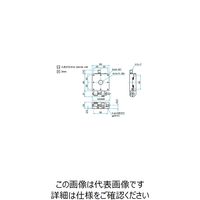 シグマ光機 X軸アルミクロスローラステージ サイズ60×60mm TAMー601SFP 1個 61-6970-11（直送品）