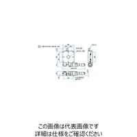 シグマ光機 X軸アルミクロスローラステージ サイズ60×60mm TAMー601SDM 1個 61-6970-12（直送品）