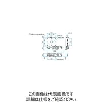 シグマ光機 X軸アルミクロスローラステージ サイズ60×60mm TAMー601SWP 1個 61-6970-13（直送品）