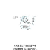 シグマ光機 XY軸アルミクロスローラステージ 移動量/1回転0.25mm TAMー602CFP 1個 61-6970-22（直送品）