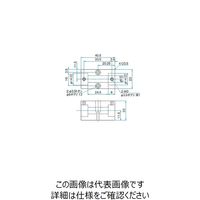 シグマ光機 LEDスポット照明用ライトガイドアダプタ 40.5×23×23mm AD-0808 1個 61-6986-38（直送品）