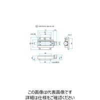 シグマ光機 X軸ネジ送りステージ サイズ18×60mm TASー20601R 1個 61-6972-31（直送品）