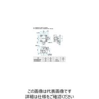 シグマ光機 XY軸ラックピニオンステージ サイズ38×65mm TARー38652UU 1個 61-6972-49（直送品）