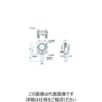 シグマ光機 ジンバル式ミラーホルダー 適応素子サイズφ50mm 適応素子厚さ3~11mm MHAN-50DM 1個 61-6990-22（直送品）
