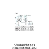 シグマ光機 3軸・5軸レンズホルダー 適応素子サイズφ25.4mm 適応素子厚さ0~28mm ALHNー25.4ー3RO 1個（直送品）