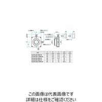シグマ光機 3軸・5軸レンズホルダー 適応素子サイズφ50.8mm 適応素子厚さ0~28mm ALHNー50.8ー3ROーN 1個（直送品）