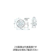 シグマ光機 レンズポジショナー LACRー4H 1個 61-6959-01（直送品）