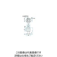 シグマ光機 垂直面粗動ユニット・水平面粗動ユニット A177.8mm B50mm C25mm POSB-177UN65EE 1個（直送品）