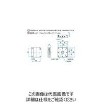 シグマ光機 θ軸角型微動ステージ 60×60mm アリ溝方式 KSSA-606 1個 61-6978-08（直送品）