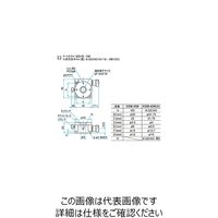 シグマ光機 θ軸ウォーム式ステージ φ40mm 49.0N(5.0kgf) KSW-406 1個 61-6978-10（直送品）