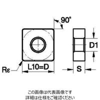 WIDIA 旋削用インサート(4171641) SNMA120412 WK05CT 1セット(10個)（直送品）