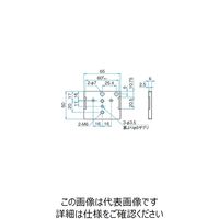 シグマ光機 キネマティック式上操作ミラーホルダー用プレート LMHBPーB30UU 1個 61-6989-71（直送品）