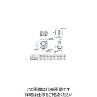 ジンバル式ビームスプリッターホルダー 適応素子サイズφ50mm・φ50.8mm 適応素子厚さ5~8mm BHANー50SーUU 1個（直送品）