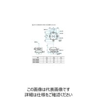 シグマ光機 αβ軸ガイド一体型ゴニオステージ サイズ60mm 85±0.2mm GOHTー60B85 1個 61-6978-87（直送品）