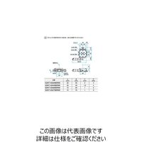 シグマ光機 α軸マイクロ式一体型ゴニオステージ サイズ40mm 20±0.1mm GOHTー40A20BMSR 1個 61-6979-11（直送品）