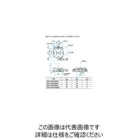 シグマ光機 α軸マイクロ式一体型ゴニオステージ サイズ60mm 105±0.1mm GOHTー60A105BMS 1個 61-6979-32（直送品）
