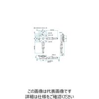 シグマ光機 XY軸スチールステージ サイズ60×60mm TSDー602CDM 1個 61-6967-29（直送品）