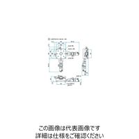 シグマ光機 XY軸スチールステージ サイズ60×60mm TSDー602CWP 1個 61-6967-30（直送品）