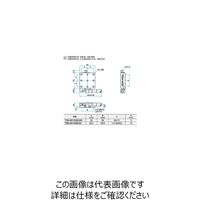 シグマ光機 X軸スチールステージーM6ー 移動量/1回転0.5mm TSDー651S25ーM6 1個 61-6967-45（直送品）
