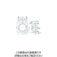 NOMI LOCK(TM)キネマティックミラーホルダー 適応素子サイズφ100mm・φ101.6mm MHG-MP100-NL-UU 1個（直送品）
