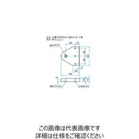 シグマ光機 キネマティックミラーホルダー用ロッドシフトプレート MHGー100BPRO 1個 61-6989-02（直送品）