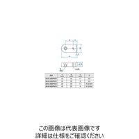 キネマティックミラーホルダー用ロッドシフトプレート MHG-30BPROU 61-6989-07（直送品）