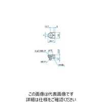 シグマ光機 キネマティックミラーホルダー用べースプレート MHGー12.7BP 1個 61-6989-10（直送品）