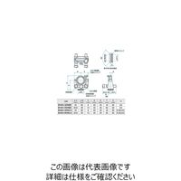 ジンバル式ビームスプリッターホルダー(マイクロタイプ) 適応素子サイズφ30mm 適応素子厚さ3~5mm BHANー30MーEE 1個（直送品）