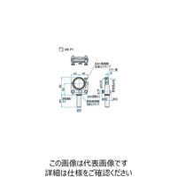 シグマ光機 ジンバル式ビームスプリッターホルダー 適応素子サイズφ50mm・φ50.8mm 適応素子厚さ5~8mm BHANー50S 1個（直送品）