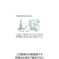 シグマ光機 XZ軸スチールステージ(垂直) サイズ40×40mm TSDー404SRL 1個 61-6975-36（直送品）