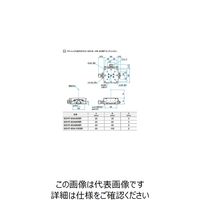 シグマ光機 α軸ガイド一体型ゴニオステージ サイズ60mm 85±0.1mm GOHTー60A85BR 1個 61-6978-66（直送品）