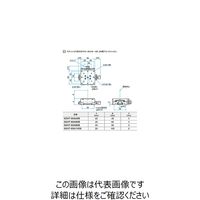 シグマ光機 α軸ガイド一体型ゴニオステージ サイズ60mm 105±0.1mm GOHTー60A105B 1個 61-6978-67（直送品）