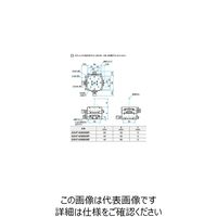 シグマ光機 αβ軸ガイド一体型ゴニオステージ サイズ60mm 35±0.2mm GOHTー60B35BR 1個 61-6978-78（直送品）