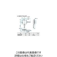 シグマ光機 XY軸ロングスチールステージーM6ー 移動量±6.5mm TSDー652CUU 1個 61-6967-79（直送品）