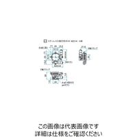 シグマ光機 XY軸ボールガイドアルミステージ サイズ25×25mm 39.2N(4.0kgf) TADCー252WS 1個（直送品）