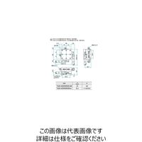 シグマ光機 XY軸ボールガイドアルミステージ サイズ65×65mm 196N(20.0kgf) TADCー652WSR25ーM6 1個（直送品）