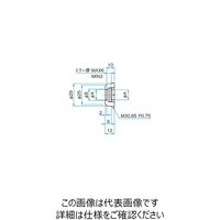 シグマ光機 アダプターマウント 有効径φA:φ17mm 素子径φB:φ20mm MADー30ー20 1個 61-6991-22（直送品）