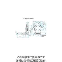 シグマ光機 XZ軸スチールステージ(垂直) サイズ60×60mm TSDー604CL 1個 61-6975-46（直送品）
