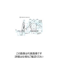 シグマ光機 XZ軸スチールステージ(垂直) サイズ60×60mm TSDー604SL 1個 61-6975-47（直送品）