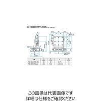 シグマ光機 XZ軸スチールステージ(垂直) サイズ65×65mm TSDー654SRLーM6 1個 61-6975-54（直送品）