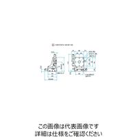 シグマ光機 XZ軸アルミクロスローラステージ(垂直) サイズ60×60mm TAMー604SL 1個 61-6975-77（直送品）