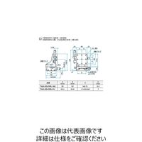 シグマ光機 XZ軸アルミクロスローラステージ(垂直) サイズ65×65mm TAMー654SRLUU 1個 61-6975-87（直送品）